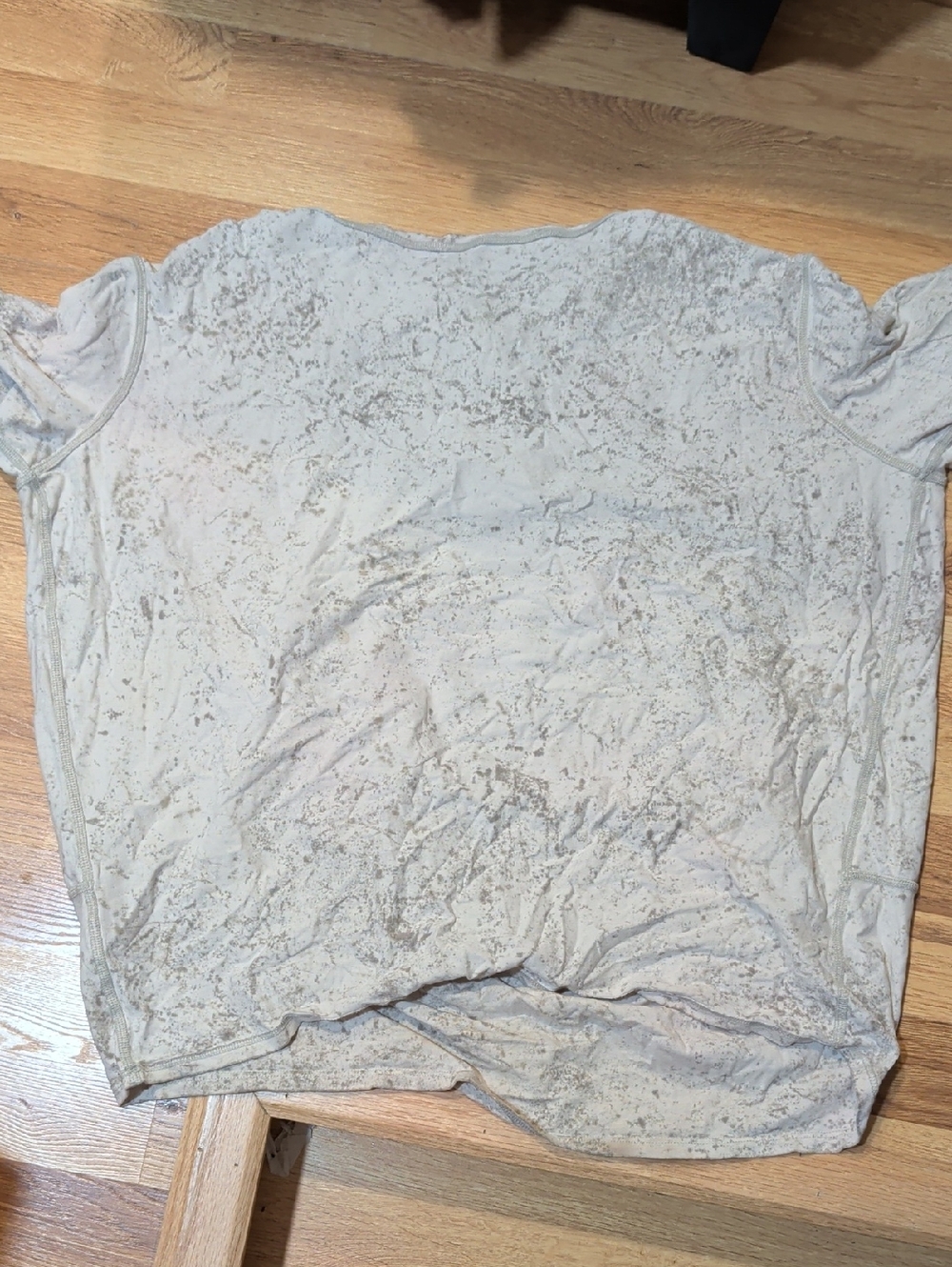 lululemon athletica Light Gray Marble-Effect Short Sleeve Tee